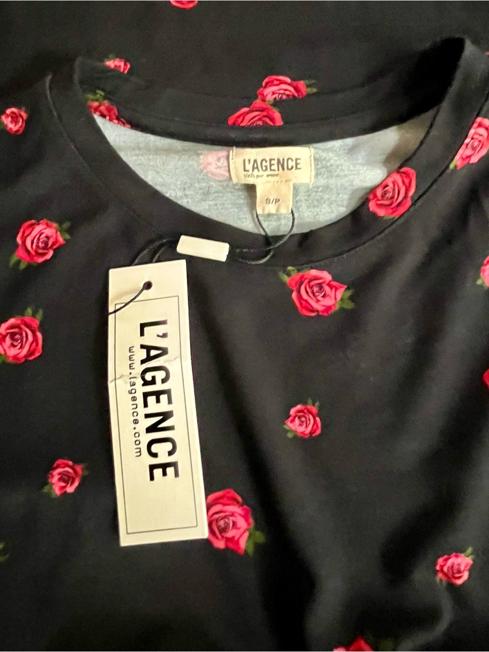 L’AGENCE Ressi Printed Jersey Top - Picture 7 of 10